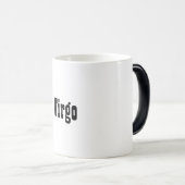 Virgo Zodiac Sign Morphing Mug Magische Mok (Voorkant rechts)