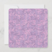 Virgo Zodiac Sign Pink Fuchsia Digital Camouflage (Achterkant)