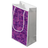 Virgo Zodiac Sign Pink Fuchsia Digital Camouflage Klein Cadeauzakje (Achterkant Gekanteld)