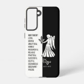 Virgo Zodiac Sign Samsung Galaxy Hoesje (Achterkant)
