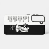 Virgo Zodiac Sign Samsung Galaxy Hoesje (Achterkant horizontaal)