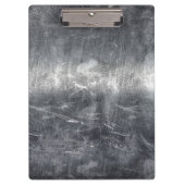 Virgo Zodiac Sign Silver Grunge Distress Style Klembord (Voorkant)