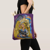Virgo Zodiac Sign Tote Bag (Dichtbij)