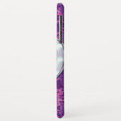 Virgo Zodiac Sign Vibrant Fuchsia Digital Camo Case-Mate iPhone Case (Achterkant/links)