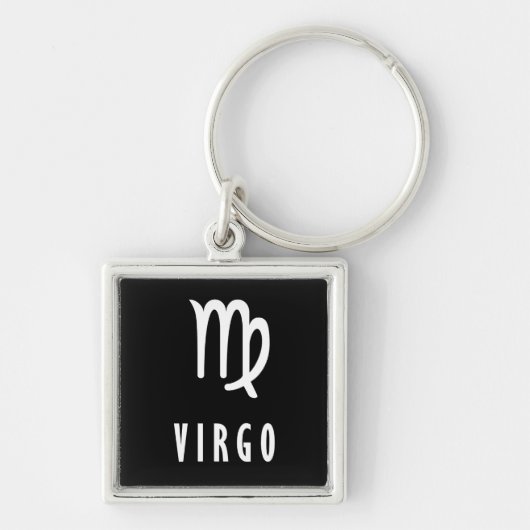 Virgo zodiac sleutelhanger (Voorkant)