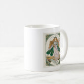 Virgo Zodiac  special Vintage Coffee Mug Koffiemok (Voorkant rechts)
