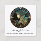 Virgo Zodiac Square Visitekaartje (Voorkant)