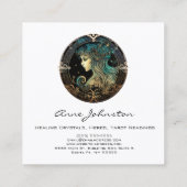 Virgo Zodiac Square Visitekaartje (Achterkant)