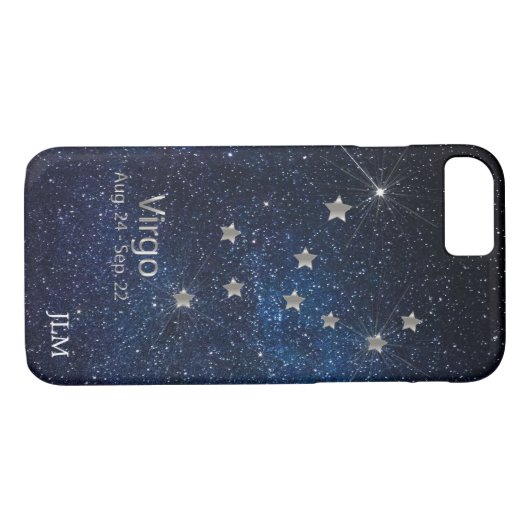 Virgo - Zodiac Star Sign Case-Mate iPhone Case (Achterkant (Horizontaal))