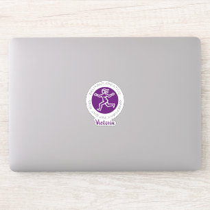 Virgo Zodiac Star Traits Paars Sticker