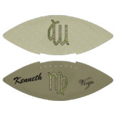 Virgo Zodiac Symbol Element van Kenneth Yoncich American Football (Panelen)
