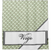 Virgo Zodiac Symbol Element van Kenneth Yoncich Douchegordijn (Voorkant)