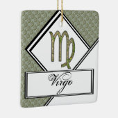 Virgo Zodiac Symbol Element van Kenneth Yoncich Keramisch Ornament (Rechts)