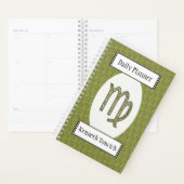 Virgo Zodiac Symbol Element van Kenneth Yoncich Planner (Display)