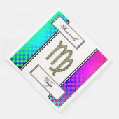 Virgo Zodiac Symbol Element van Kenneth Yoncich Servet (Hoek)