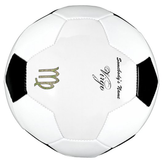 Virgo Zodiac Symbol Element van Kenneth Yoncich Voetbal (Gedraaid)