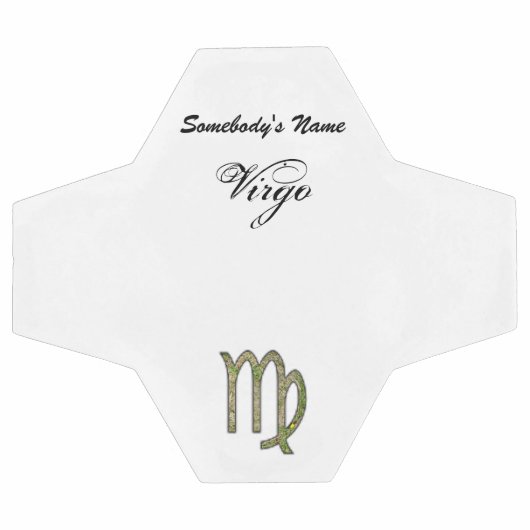 Virgo Zodiac Symbol Element van Kenneth Yoncich Voetbal (Enkel)