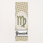 Virgo Zodiac Symbol Element van Kenneth Yoncich Yogamat (Voorkant)