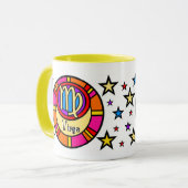 Virgo Zodiac Symbol Mok (Voorkant links)