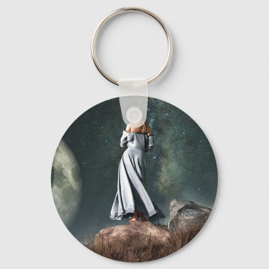 Virgo Zodiac Symbol Sleutelhanger (Voorkant)