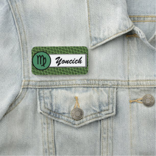 Virgo Zodiac Symbol Standard van Kenneth Yoncich Naamplaatje
