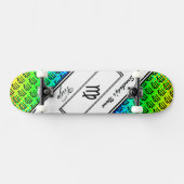 Virgo Zodiac Symbol Standard van Kenneth Yoncich Persoonlijk Skateboard (Horizontaal)
