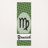 Virgo Zodiac Symbol Standard van Kenneth Yoncich Yogamat (Voorkant)
