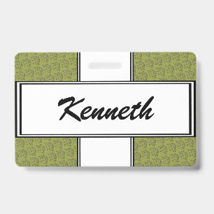 Virgo Zodiac Symbool Element door Kenneth Yoncich Badge