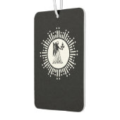 Virgo Zodiac Symbool met Sterren & Stralende Zonne Luchtverfrisser (Links)