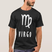 Virgo zodiac t-shirt (Voorkant)