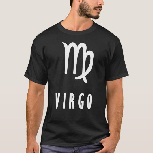 Virgo zodiac t-shirt (Voorkant)