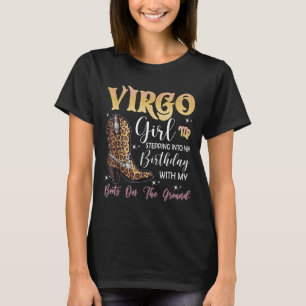 Virgo Zodiac-teken stapt in mijn verjaardagswesten T-shirt