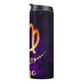Virgo Zodiac Thermal Tumbler Thermosbeker (Geroteerd rechts)