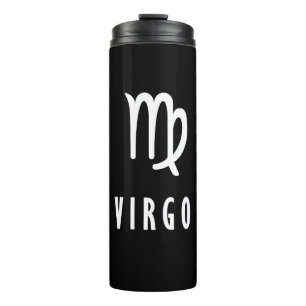 Virgo zodiac thermosbeker