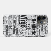 Virgo Zodiac Word Cloud Inspiratie Case-Mate iPhone Case (Achterkant (horizontaal))