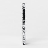 Virgo Zodiac Word Cloud Inspiratie Case-Mate iPhone Case (Achterkant/links)