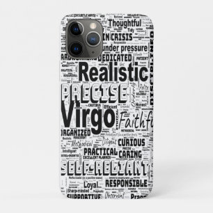 Virgo Zodiac Word Cloud Inspiratie Case-Mate iPhone Case
