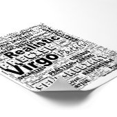 Virgo Zodiac Word Cloud Inspiration Poster (S) (Hoek)