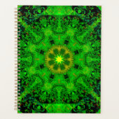 Viridescent groene caleidoscoop,  planner (Voorkant)