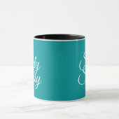 Viridian Green 60 en Sassy 60th Birthday Mok (Midden)