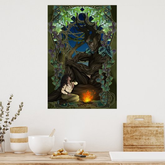 VIRIDIOS - Mates of the Forest Gods 1 Poster (Keuken)