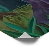 “Viridra’s Portrait” -  Veins of the Canopy    Poster (Hoek)