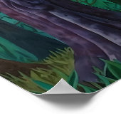 “Viridra’s Portrait” -  Veins of the Canopy    Poster (Hoek)