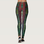 “Viridra's Portret” -  Aderen van het Bladerdak    Leggings (Achterkant)