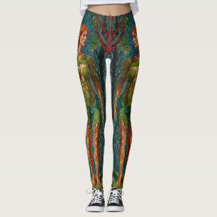“Viridra's Portret” -  Aderen van het Bladerdak    Leggings
