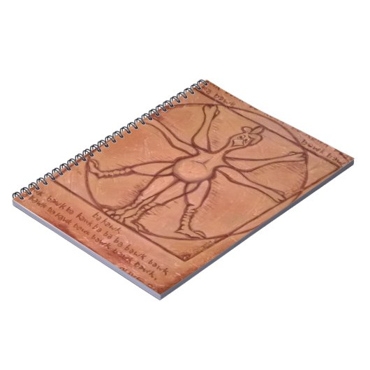 Virtruviaanse vogel 2 notitieboek (Linkerzijde)