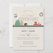 Virtual Adventure Woodland Neutraal Baby shower Kaart (Voorkant)