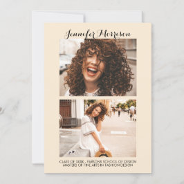 Virtual Afstuderen Golden Party Kaart