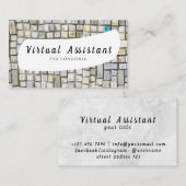 Virtual Assistant Visitekaartje (Voorkant / Achterkant)