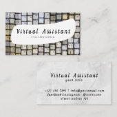 Virtual Assistant-Visitekaartje Visitekaartje (Voorkant / Achterkant)